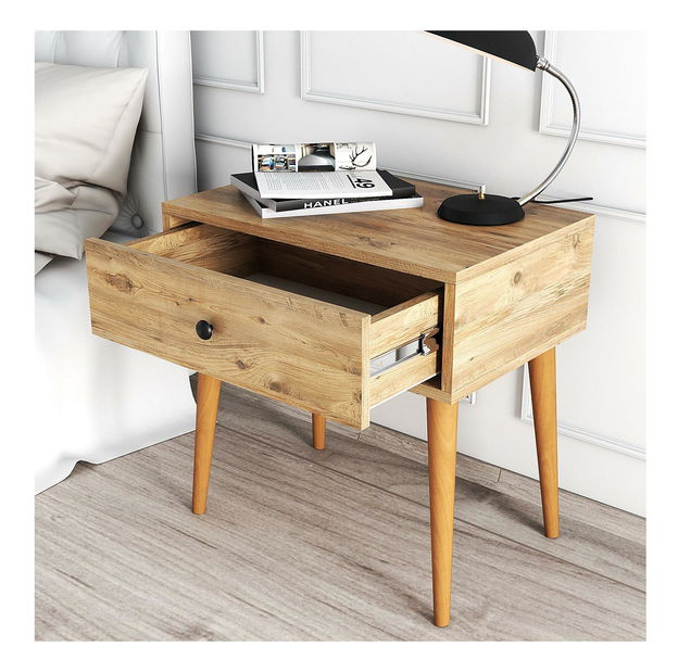 Nočný stolík Kibese 1 (dub starožitný)