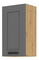 Felső konyhaszekrény Lucid 40 G 72 1F (artisan tölgy + dustgrey)