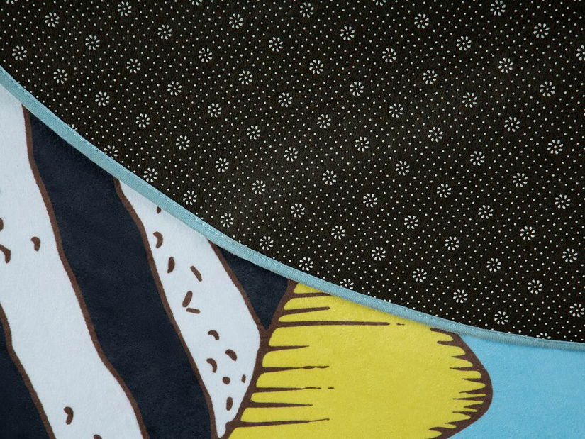 Koberec Firona (modrá) (kruh)