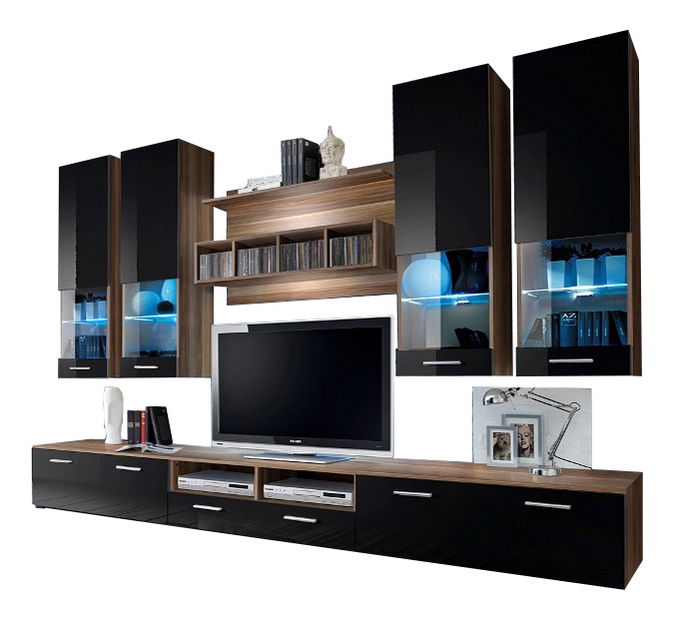 Mobilier living Delila 20 NSS DO (cu iluminat)