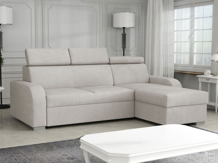 Kutna garnitura Lyseri 2rLC (bijela)