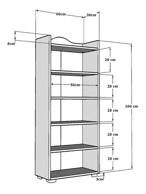 Raft Nelidu (alb) 