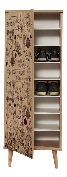 Cipősszekrény Feliz 731 (szonoma tölgy)