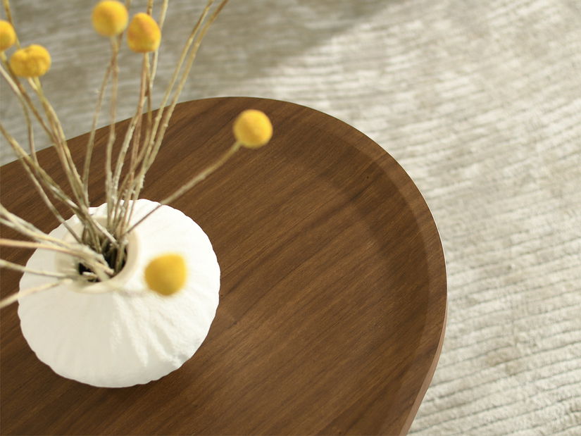 Konferenčný stolík Agujeros (orech)