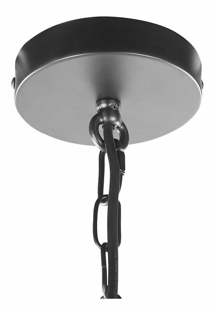 Függesztett lámpa Belisario (fekete)