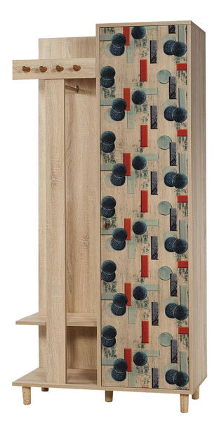 Mobilier hol Gardin 520 (stejar sonoma)