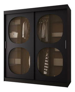 Dulap de haine 180 cm Boomer 2 (Negru)