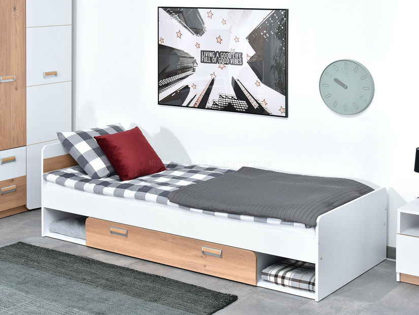 Mobilier cameră studenți Clerigo 04 (alb)