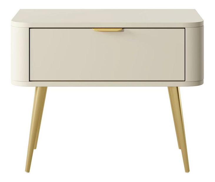 Nočný stolík Ovenia O6 (béžová)