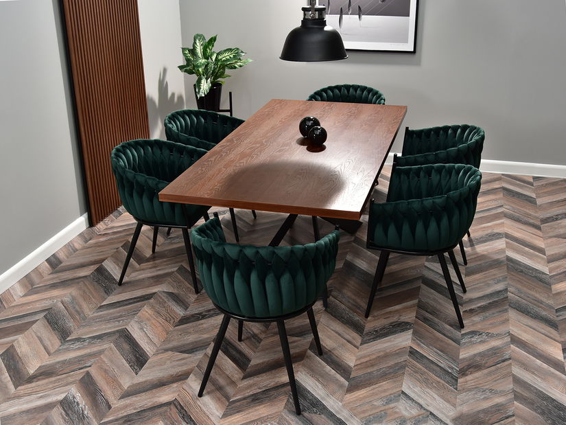 Étkezőszék Radio (zöld + fekete)