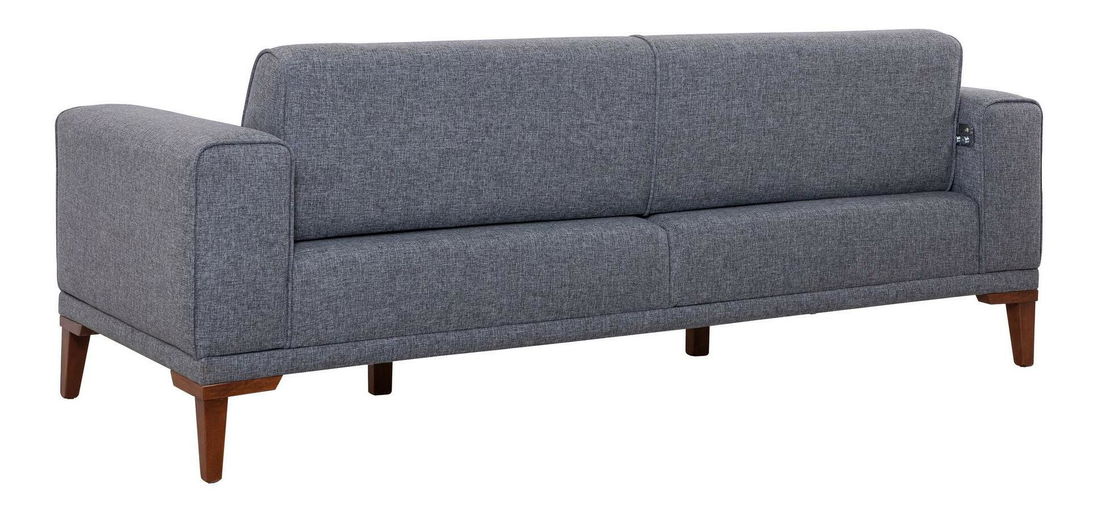 Ülőgarnitúra Lesan (sötétszürke)