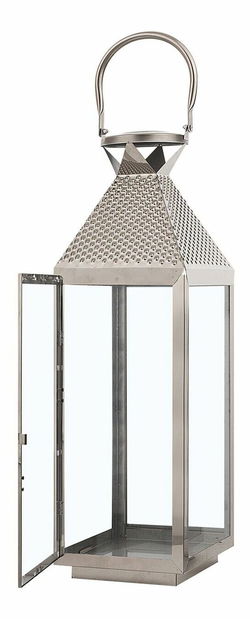 Lampáš BAGUIO 55 cm (nerez oceľ) (strieborná)