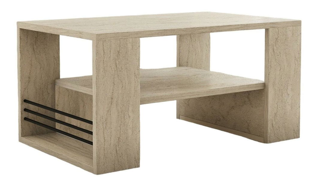 Dohányzóasztal Irina (travertin)