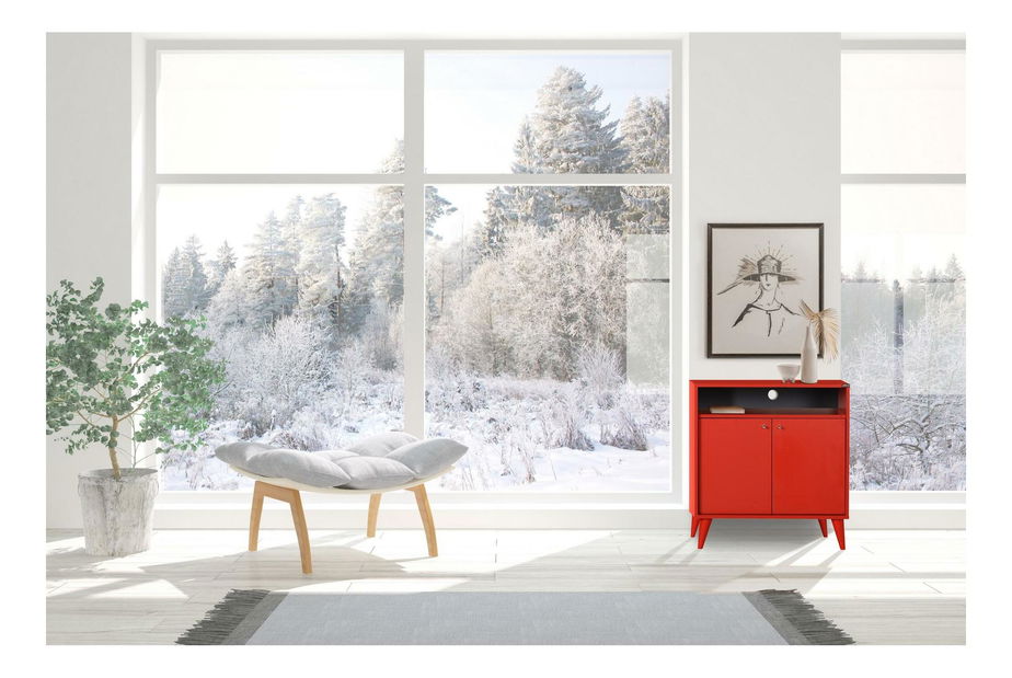 Dulap Butoti 1 (roșu) 