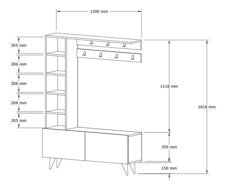 Mobilier hol Nidenu (nuc) 
