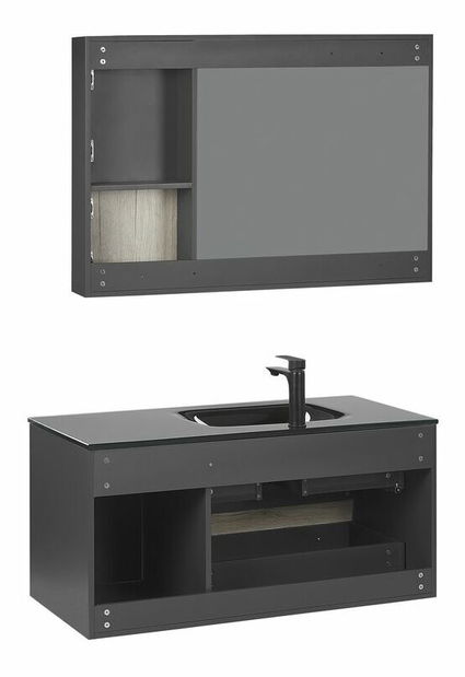 Baie Topaz (lemn + Negru) 