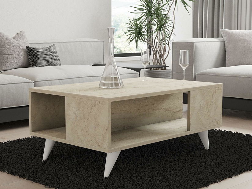 Măsuță de cafea Yan (travertin)