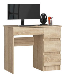 Masă PC Alineadas (stejar sonoma)