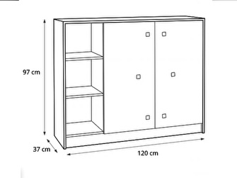 Skrinka Torton T9