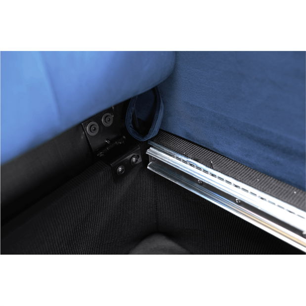 Rozkladacie kreslo Pello (modrá)