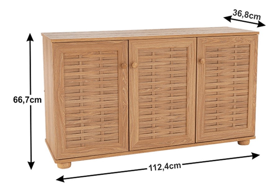 Pantofar (Dulap pentru pantofi) Fembi-02 (natural)