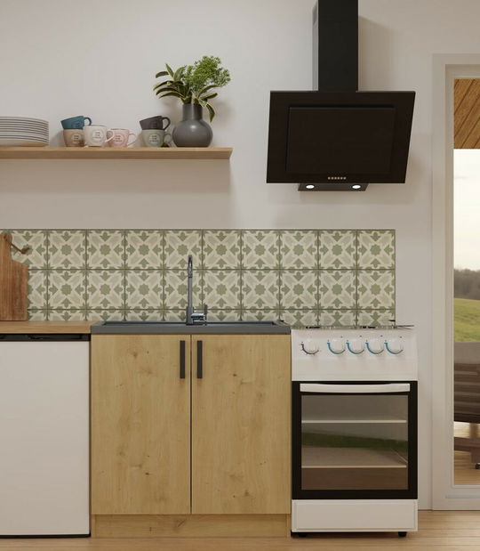 Dulap inferior de bucătărie Katiossa 1 (stejar artisan)