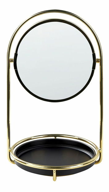 Kozmetičko ogledalo Indza (zlatna)