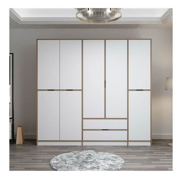 Dulap de haine Erich 1 (alb)