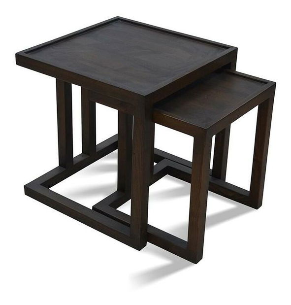 Set 3ks. konferenčných stolíkov Vinena (čierna)