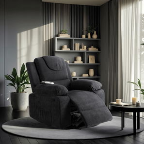 Fotoliu masaj Fanex (negru) 