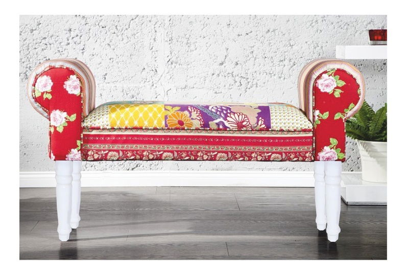 Lavica Charade (červená + biela)