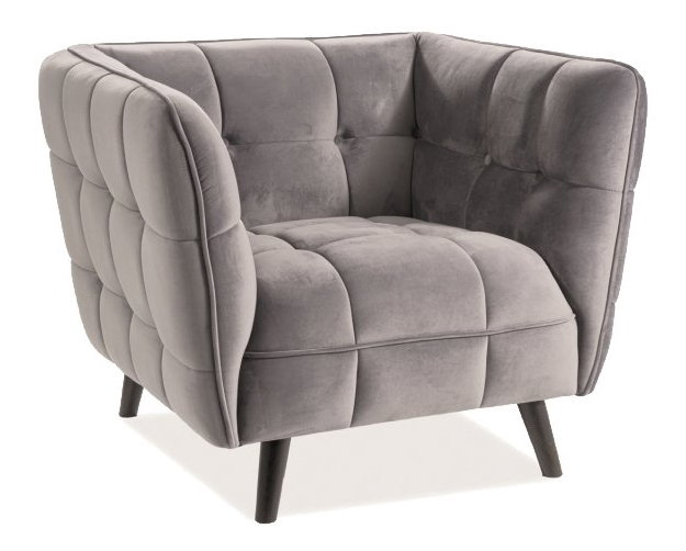 Kreslo Carmine (sivá)