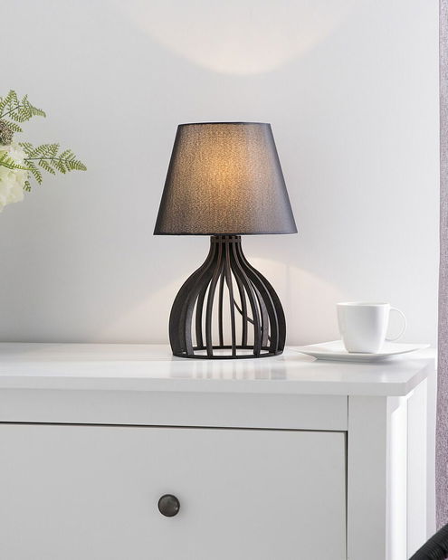 Stolná lampa Aduga (čierna)