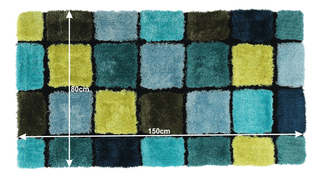 Tepih 80x150 cm Luner (šareni)