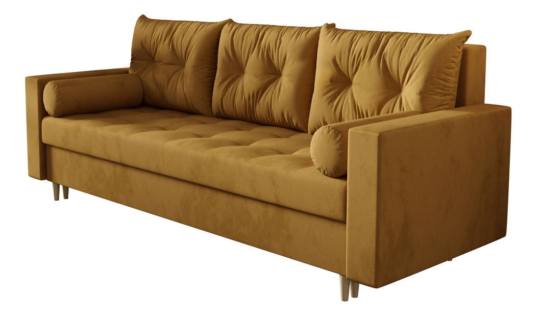 Pohovka trojsedačka Summit (horčicová)