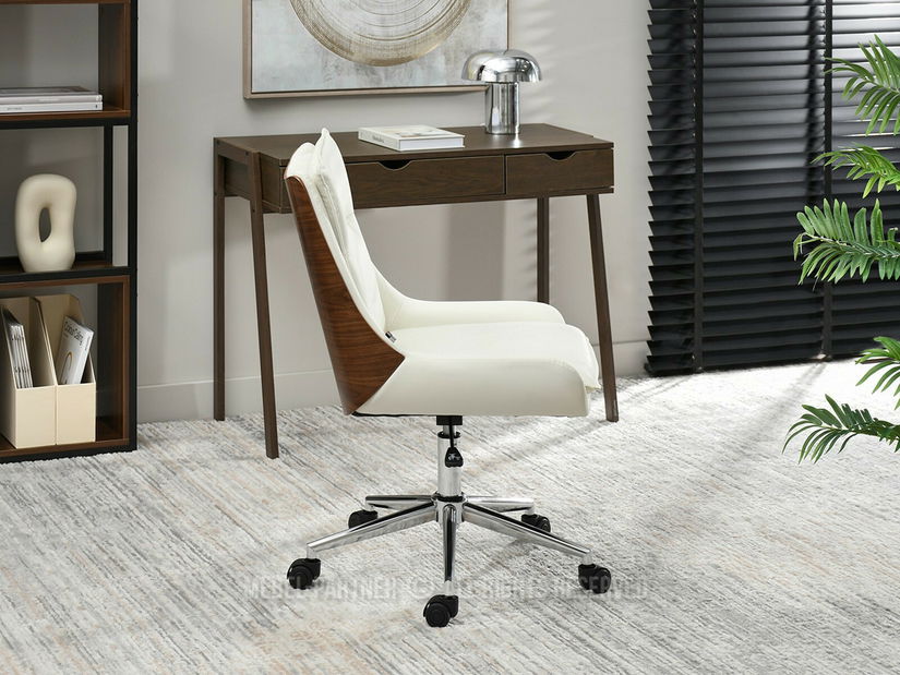 Irodai fotel Leoss (krém)