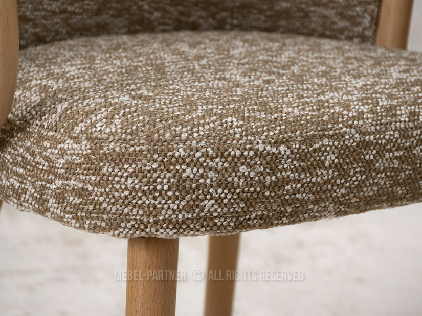 Stolica Paul (bež + hrast)