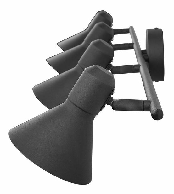 Závesná lampa Glendale (čierna)