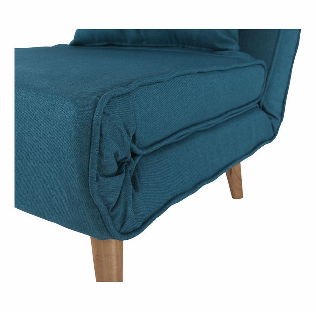 Fotoliu extensibil Fara (albastru) 