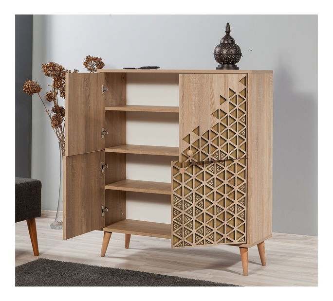 Ormarić Maluxe 120 (hrast sonoma)