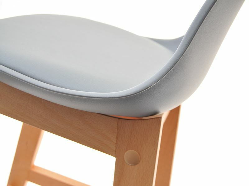 Scaun Evan (gri + fag)