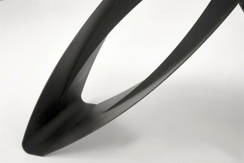 Étkezőasztal Hillary (fekete márvány + fekete) (8 és több fő számára)