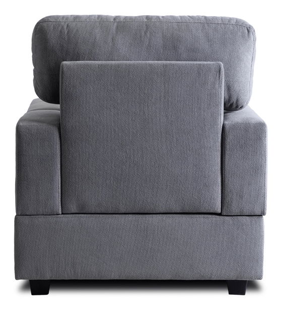 Kreslo Nuevos (svetlosivá) 