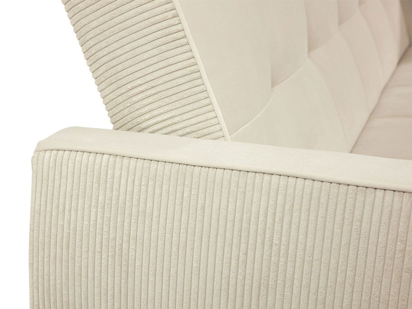 Canapea extensibilă Pexalo (maro) (cu sp. depozitare)