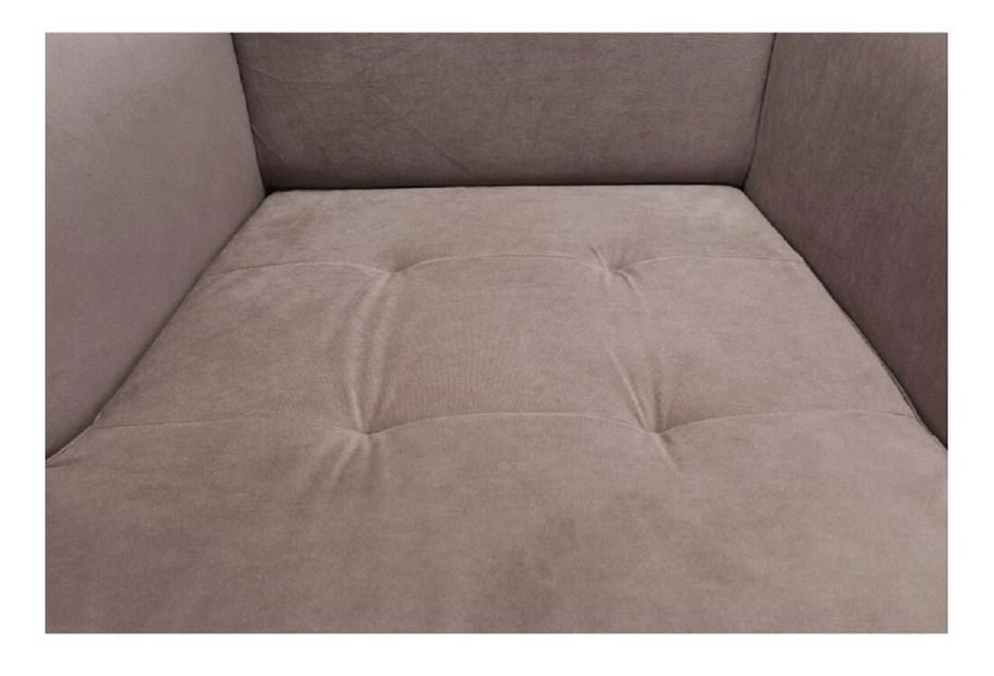 Fotoliu cu urechi Romino (gri + fag) 