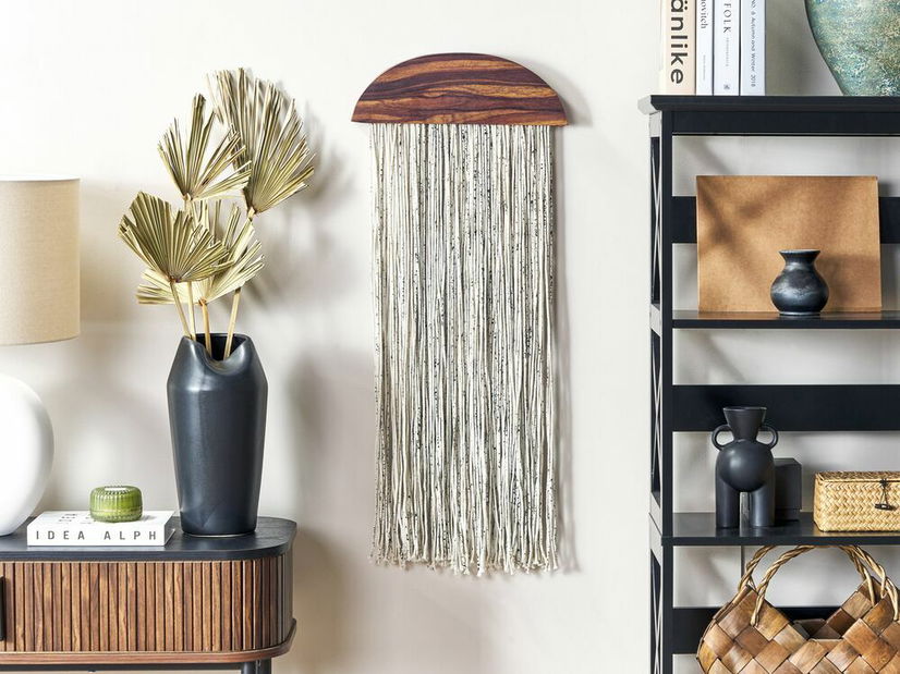 Decor de perete Zirkimia (lemn închis) 