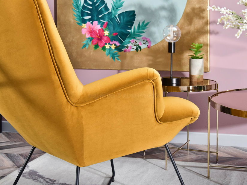 Fotoliu relax Nuttshell (negru)