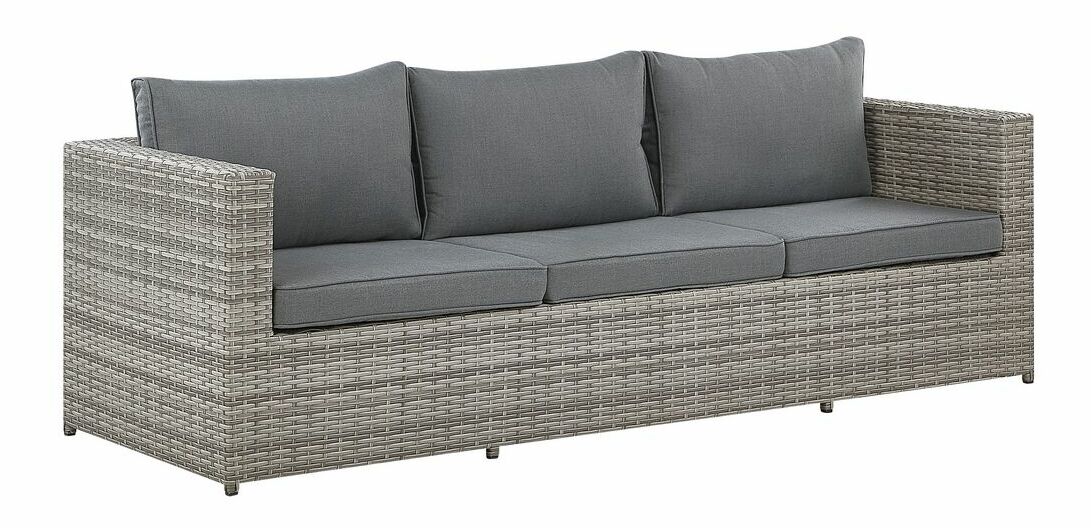 Set mobilier de grădină Sallie (gri deschis)