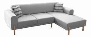 Rohová sedačka Mochi (sivá) (P)