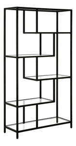 Raft Byat 30 (Negru + sticlă)